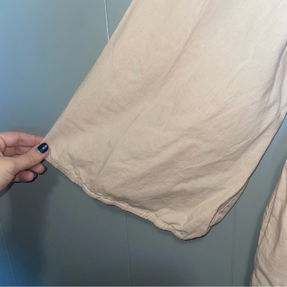 Tuckernuck Pompander Place Sandstone Mabel Maxi Tiered Tan Dress Small - Picture 9 of 12